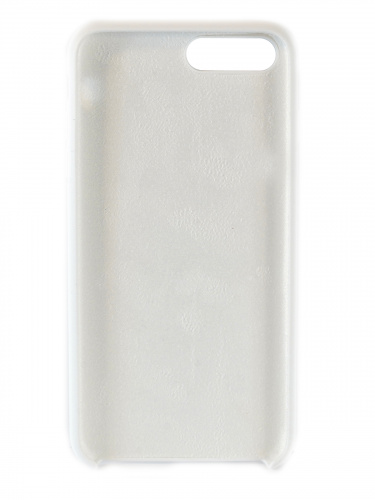 Накладка задняя для APPLE iPhone 7/8 Plus, Silicon Case, силикон, матовая, под оригинал, №84, цвет: белый