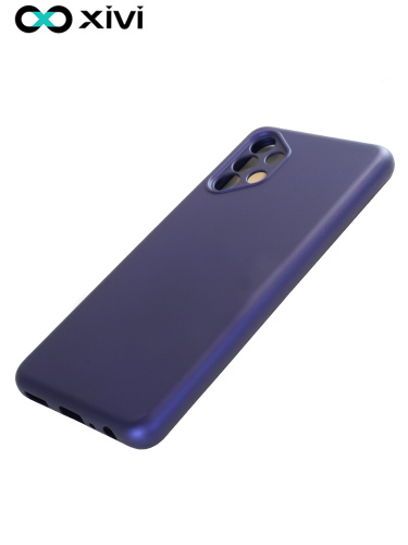 Накладка задняя Xivi для SAMSUNG  Galaxy A32 (2024), Silicon Case, силикон, матовая, №17, цвет фиолетовый