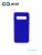 Накладка задняя Xivi для SAMSUNG  Galaxy S10, Silicon Case, силикон, матовая, №47, цвет синий 1