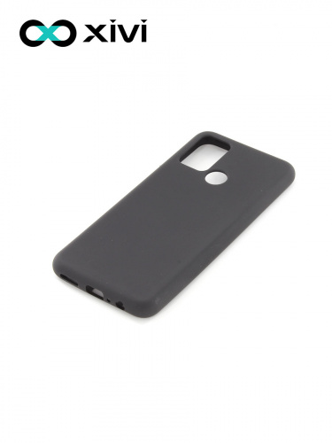 Накладка задняя Xivi для HUAWEI Honor 9A, Silicon Case, силикон, матовая, №1, цвет чёрный 3