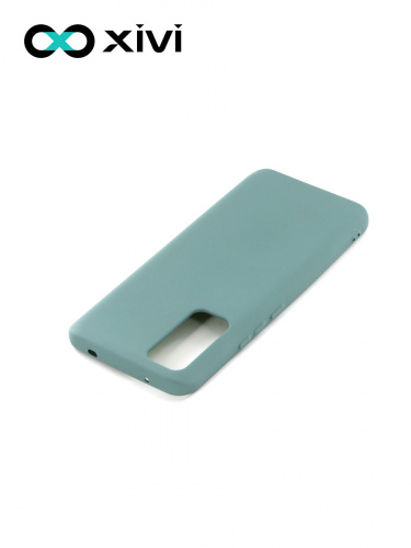 Накладка задняя Xivi для HUAWEI Honor 30 , Silicon Case, силикон, матовая, №56, цвет зелёный 4