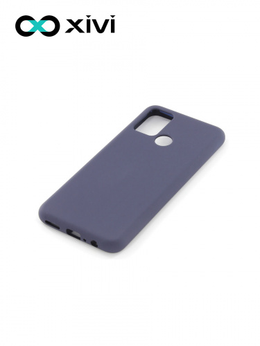 Накладка задняя Xivi для HUAWEI Honor 9A, Silicon Case, силикон, матовая, №2, цвет индиго, тёмный 3