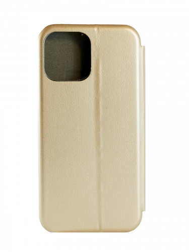 Чехол-книжка Xivi для APPLE iPhone 13, Fashion Case, на магните, экокожа, цвет: золотой