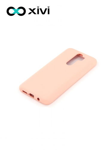 Накладка задняя Xivi для XIAOMI REDMI NOTE 8 PRO, Silicon Case, силикон, матовая, №30, цвет розовый 3