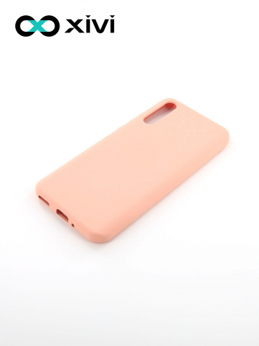 Накладка задняя Xivi для HUAWEI Y8P 2020 P SMART S, Silicon Case, силикон, матовая, №39, цвет бежевый 3