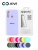 Накладка задняя Xivi для XIAOMI Redmi Note 8T, Silicon Case, силикон, матовая, №11, цвет лавандовый 5
