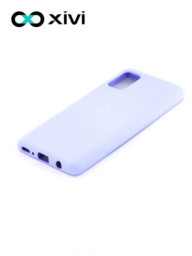 Накладка задняя Xivi для SAMSUNG Galaxy A41, Silicon Case, силикон, матовая, №11, цвет лавандовый 3