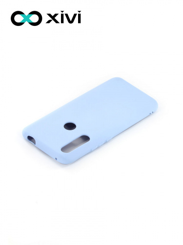 Накладка задняя Xivi для HUAWEI Y9 PRIME P SMART Z, Silicon Case, силикон, матовая, №42, цвет сиреневый 4