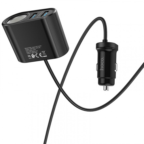 hoco-z35a-companheiro-front-rear-seat-cigarette-lighter-car-charger-back