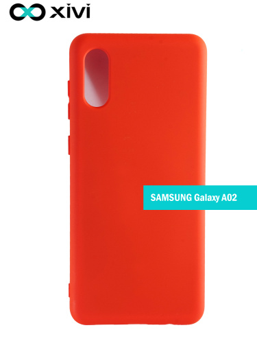 Samsung A02 Морковный (1)